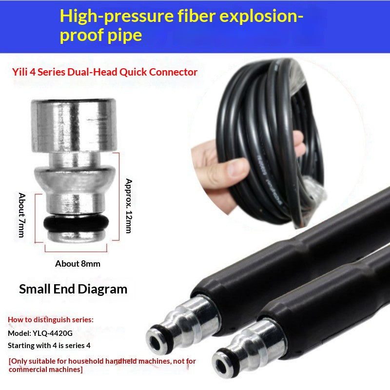 High-pressure Explosion-proof Water Outlet Hose For Household Car Washers
