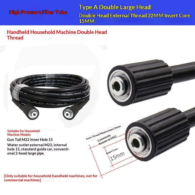 High-pressure Explosion-proof Water Outlet Hose For Household Car Washers