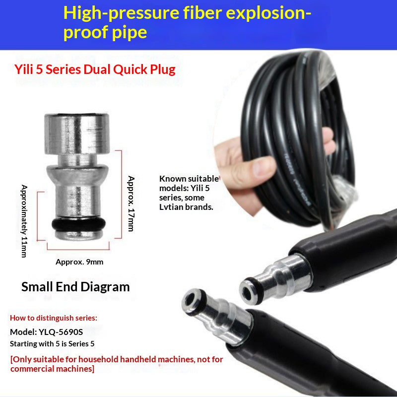 High-pressure Explosion-proof Water Outlet Hose For Household Car Washers