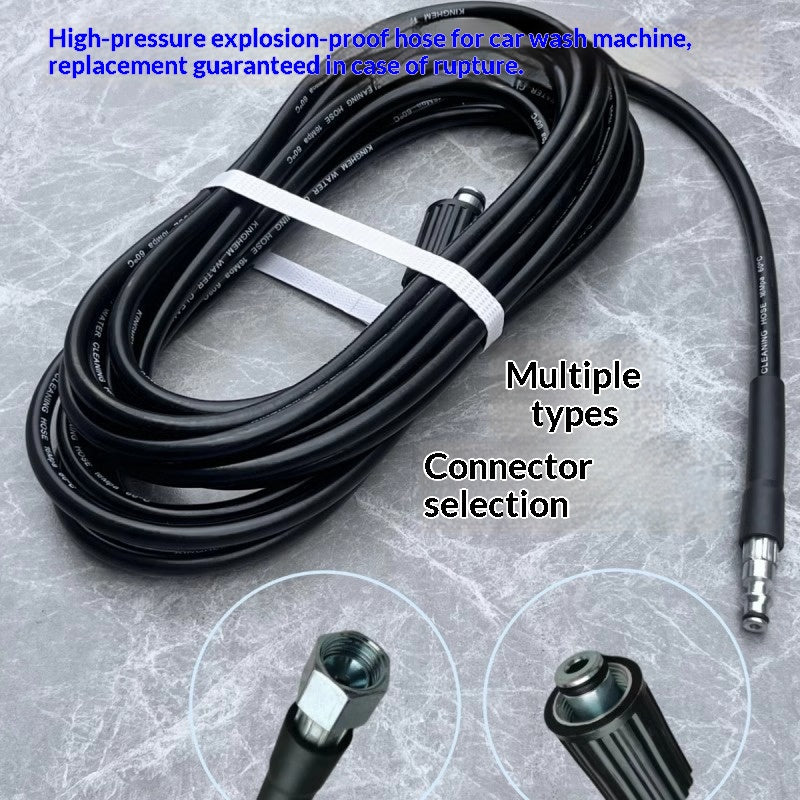 High-pressure Explosion-proof Water Outlet Hose For Household Car Washers