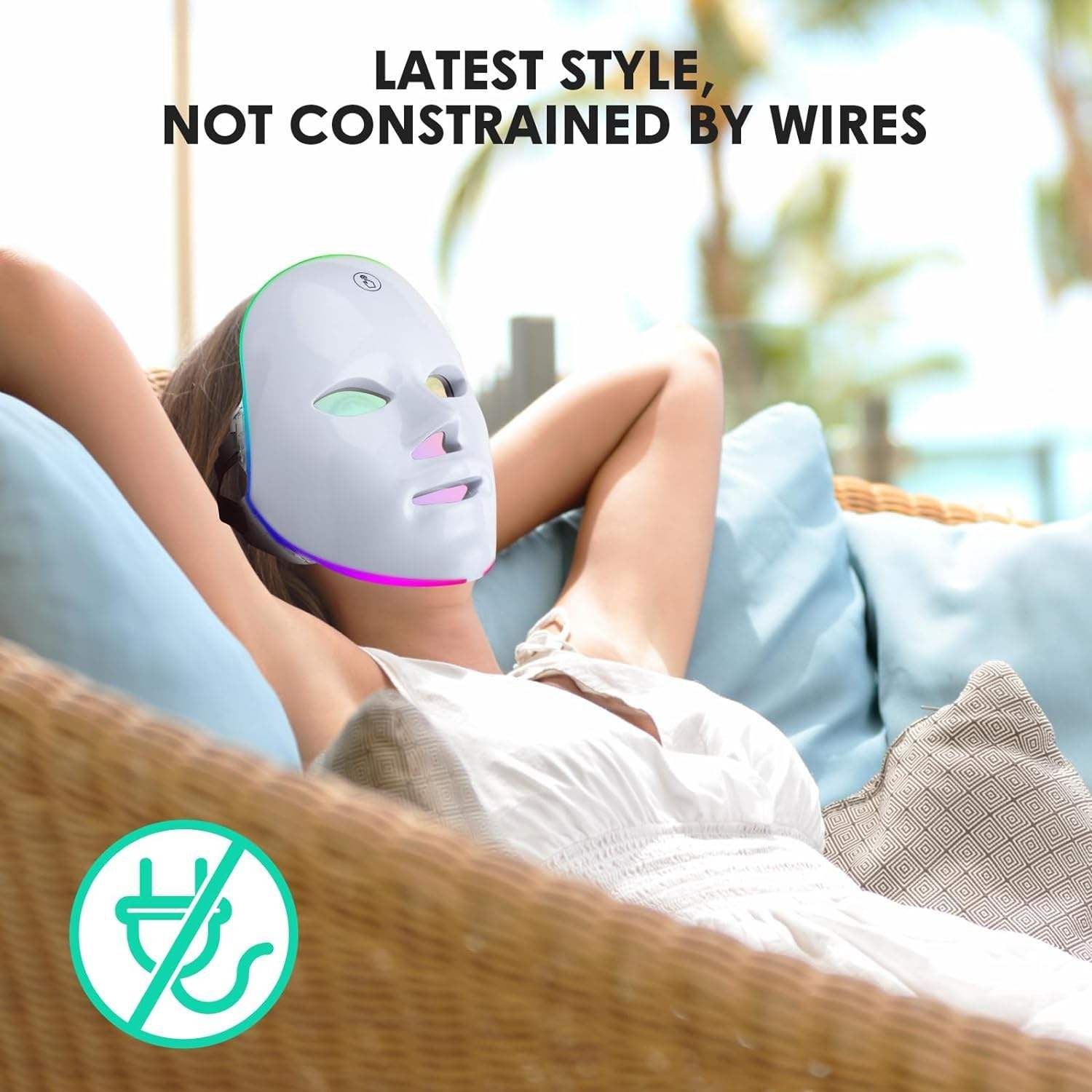 LED Facial Mask Skin Care Mask Beauty Salon
